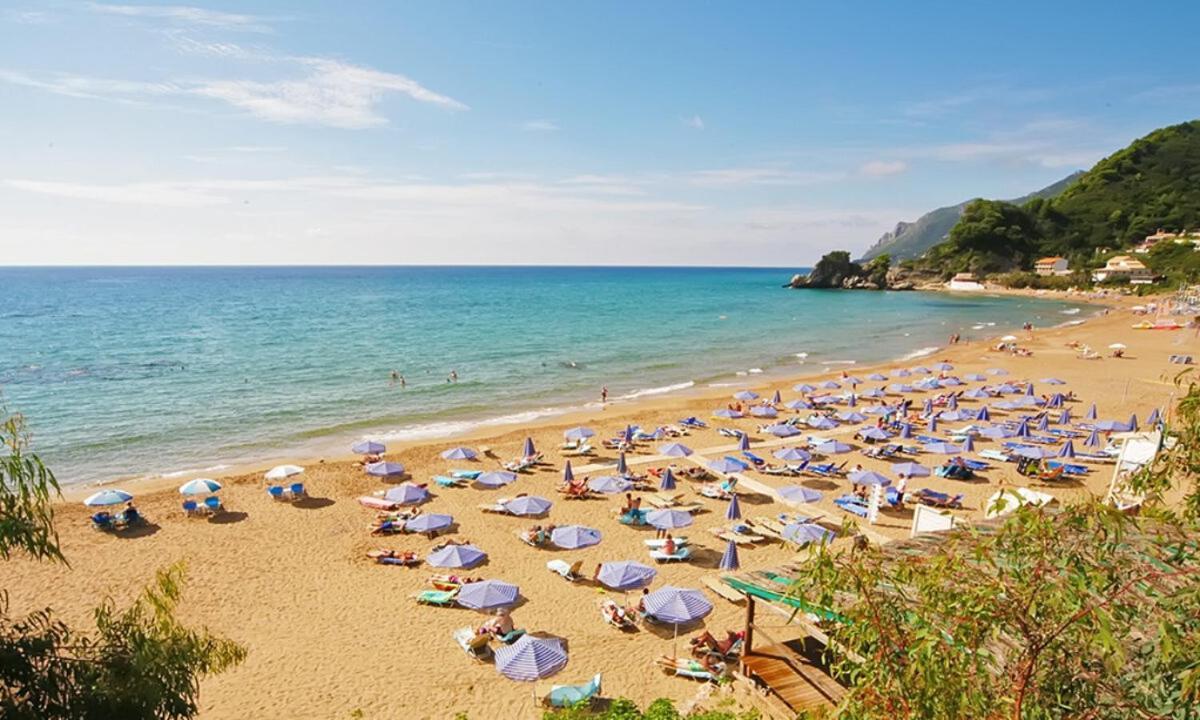 Aurora Apartment Corfu Пелекас Экстерьер фото